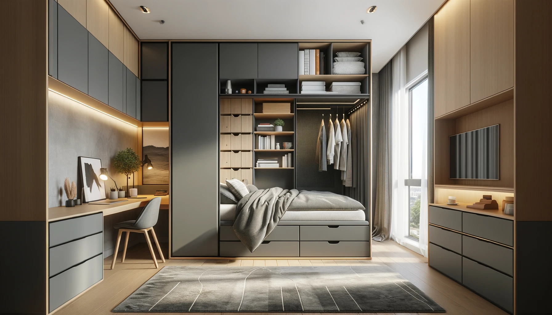 Maximizing Small Spaces Innovative Wardrobe Solutions Storables