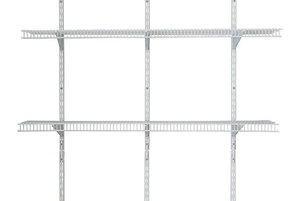 14 Inch White Wire Shelving Storables