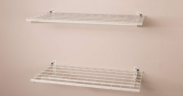 18 Inch White Wire Shelving | Storables