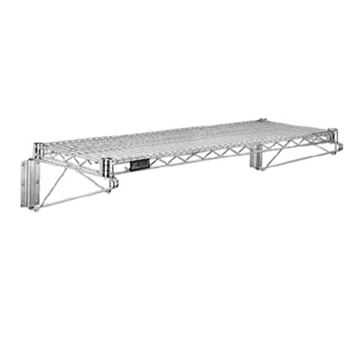 18 Inch x 48 Inch Wire Shelving White Storables