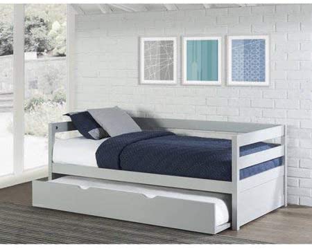  Sturdy Caspian Bed Daybed with Trundle,