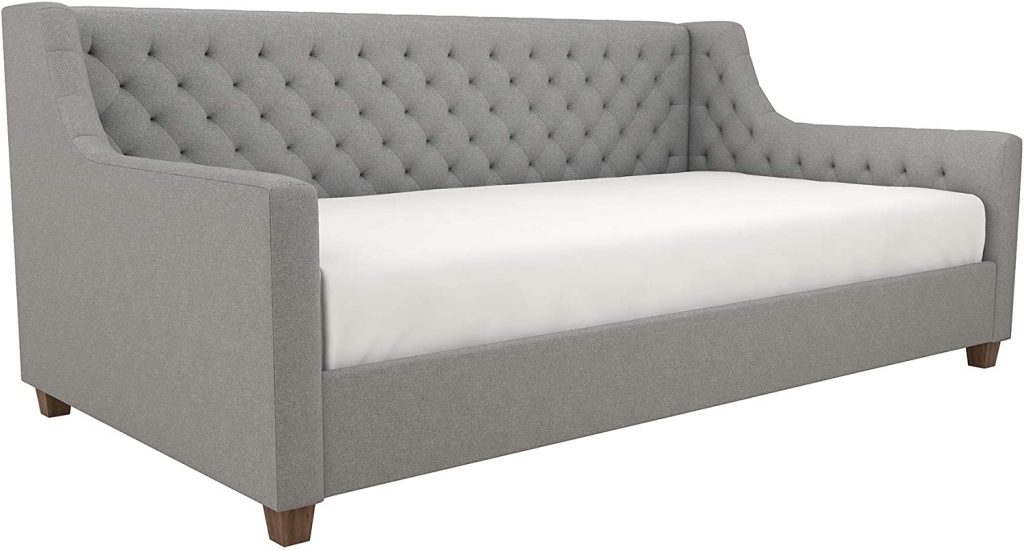 DHP Jordyn Diamond Tufted Upholstered Daybed/ Sofa Bed,