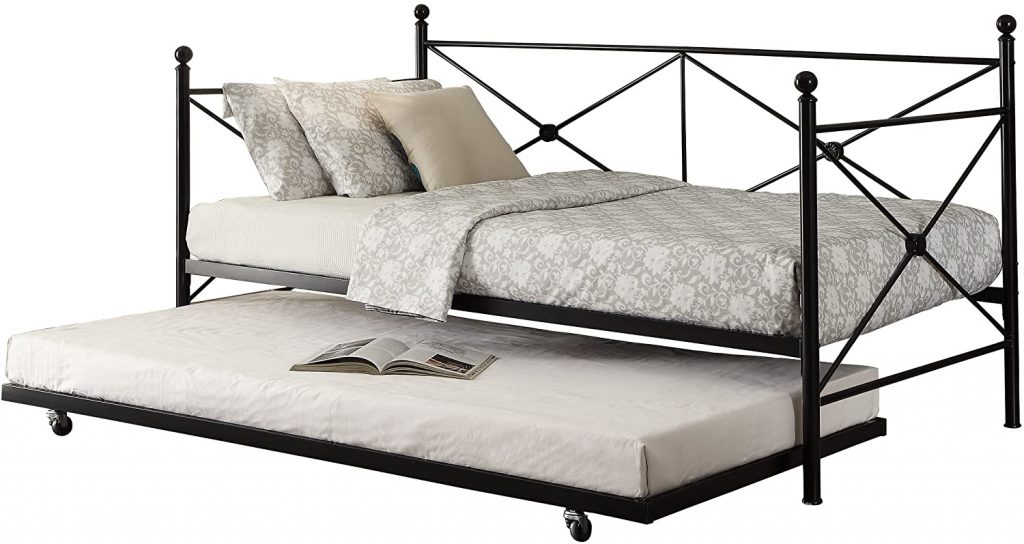 Homelegance Jones Metal Daybed with Trundle