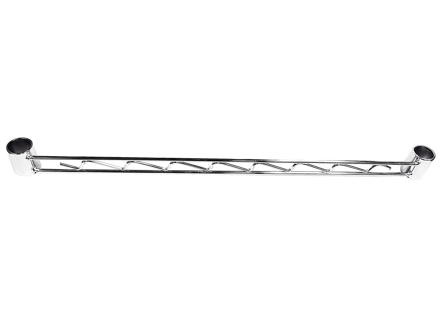 Chrome IP Steel Shelf Rails Storables