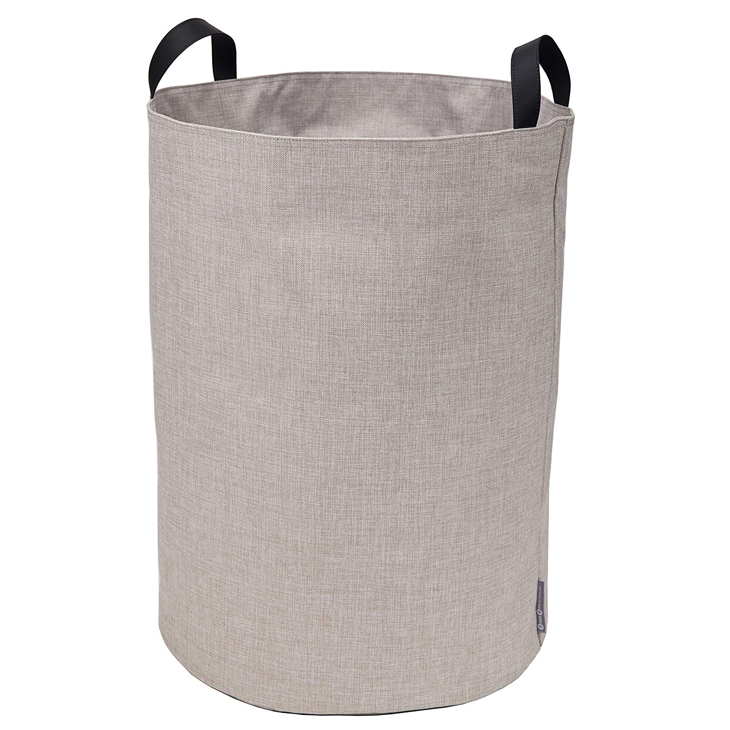 Large Round Beige Soft Storage Bin Storables