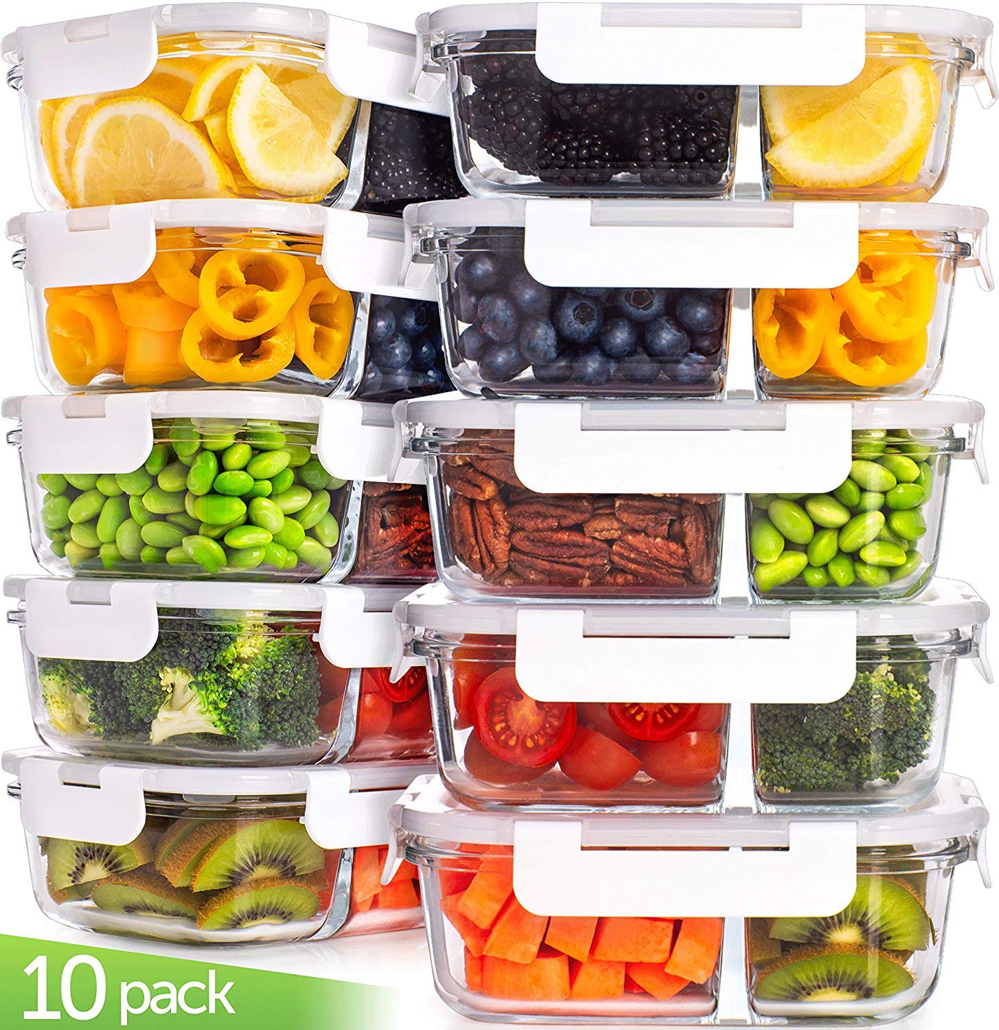 big w glass storage containers