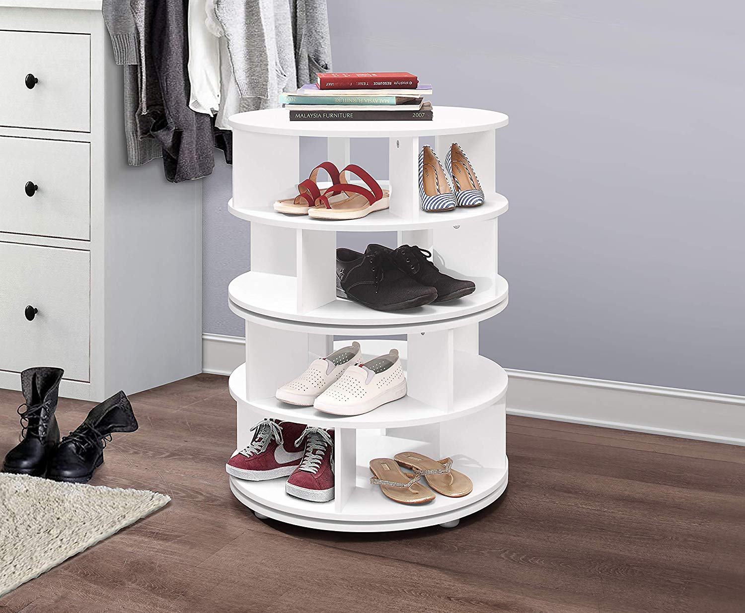 compact shoe cabinet