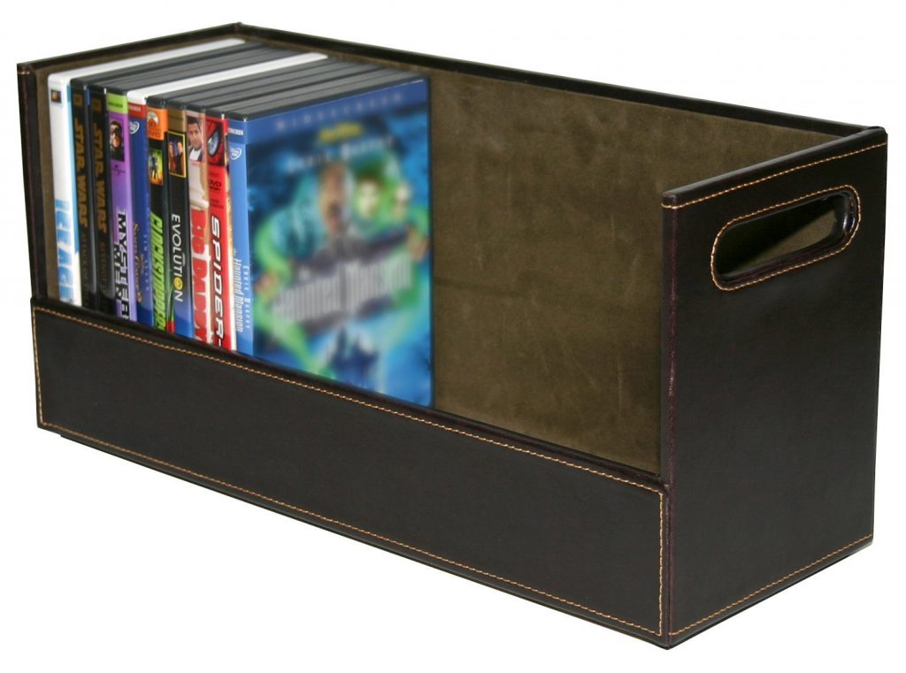 DVD Tray for Media Shelf Storage & Organization