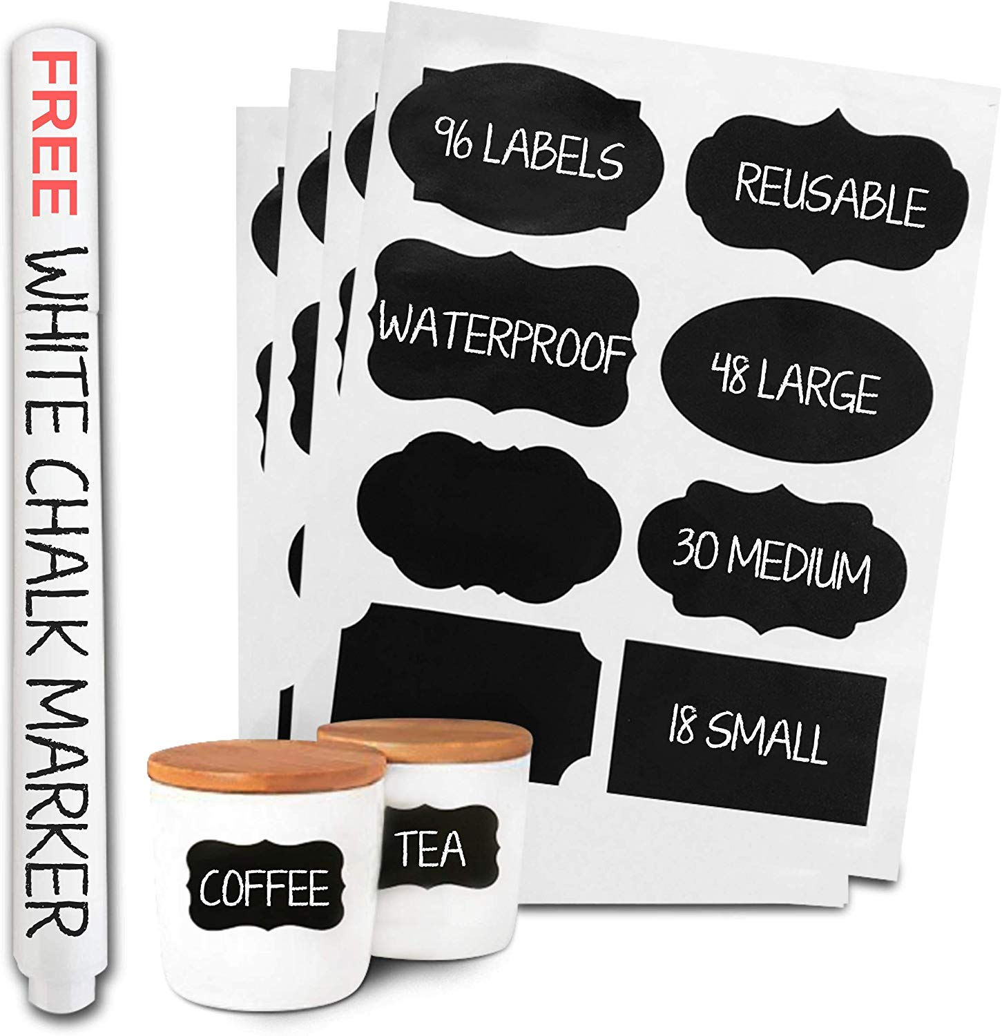 Printable Kitchen Pantry Organization Labels Storables