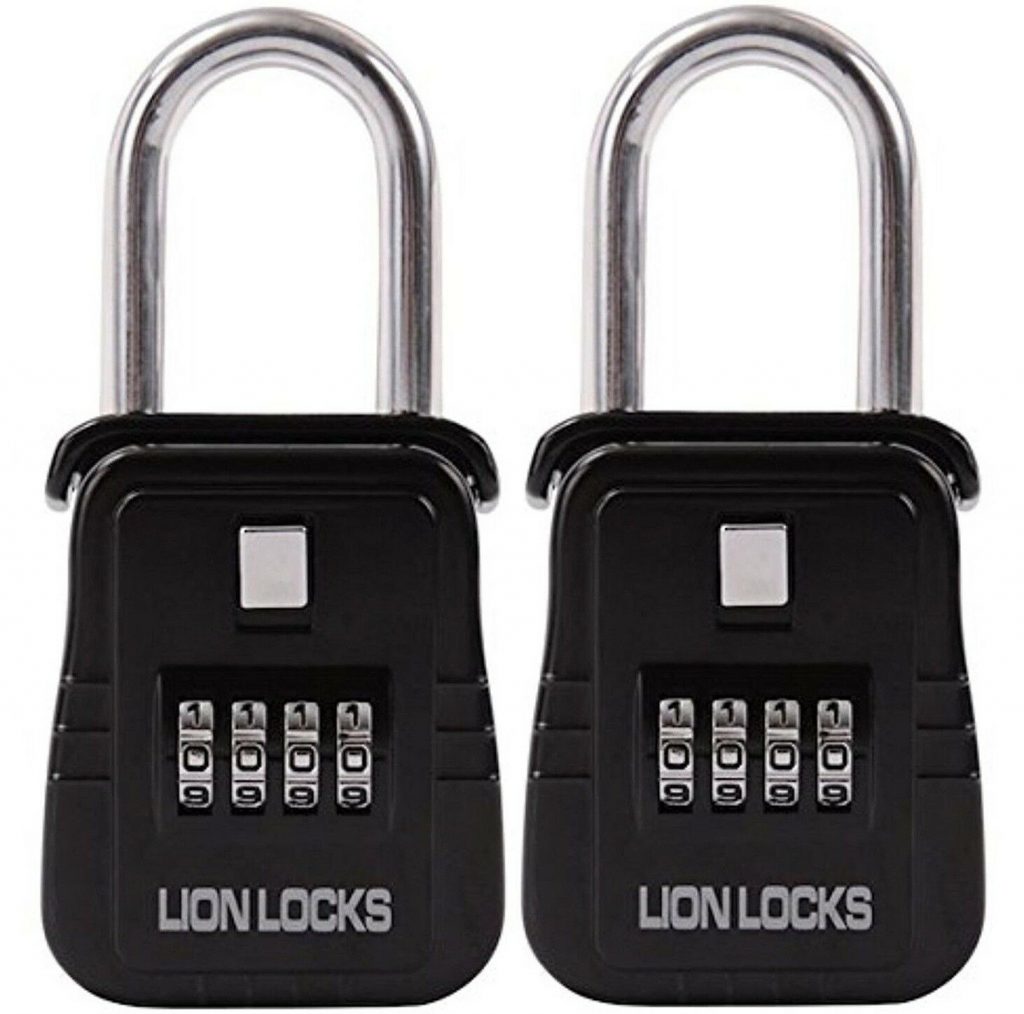 lion locks key lock storage boxes