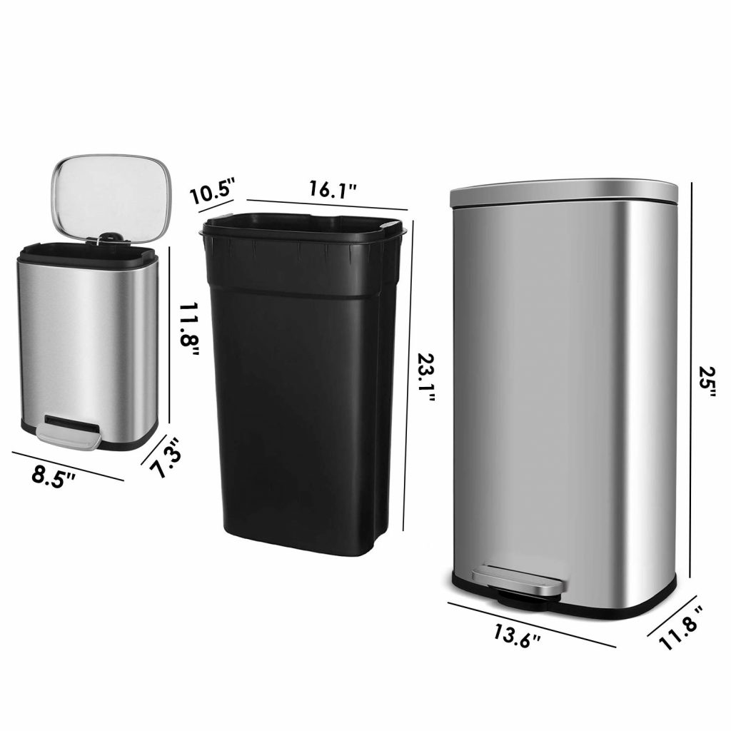 Which Trash Can Size Is Right For Your Home And Kitchen Storables