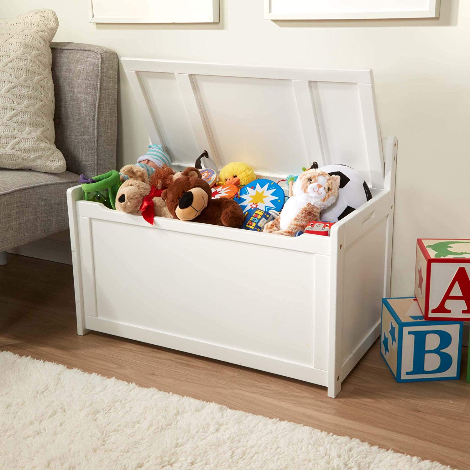 large toy storage bucket