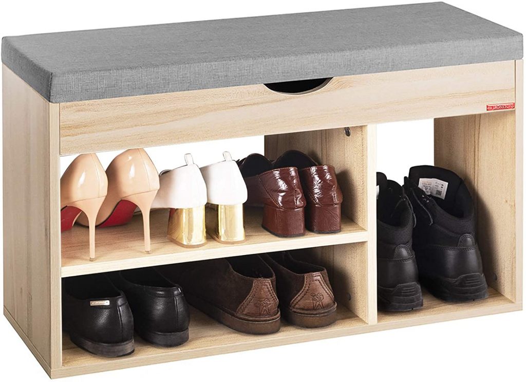 Mr IRONSTONE Shoe Storage Bench
