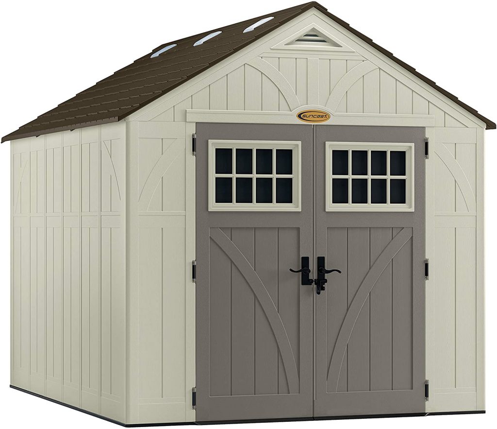 Suncast bicycle shed