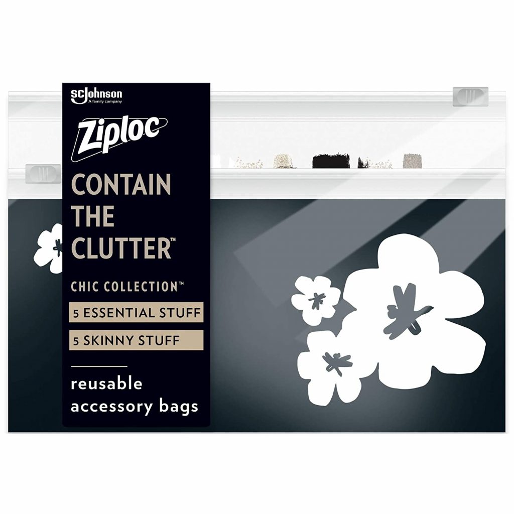 Ziploc Brand Boho Collection Accessory Bags
