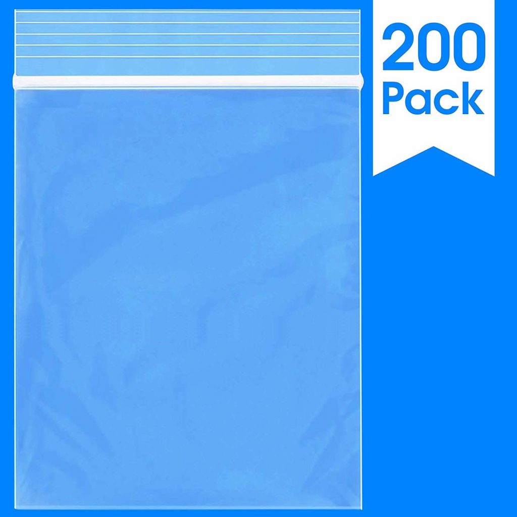 Spartan Industrial || 200 Count - 2” X 3” - 2 Mil Clear Plastic Reclosable Zip Poly Bags with Resealable Lock Seal Zipper