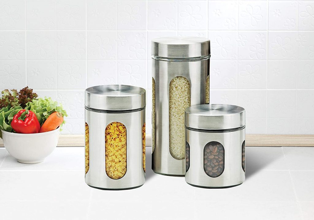  Stainless Steel Canister Set