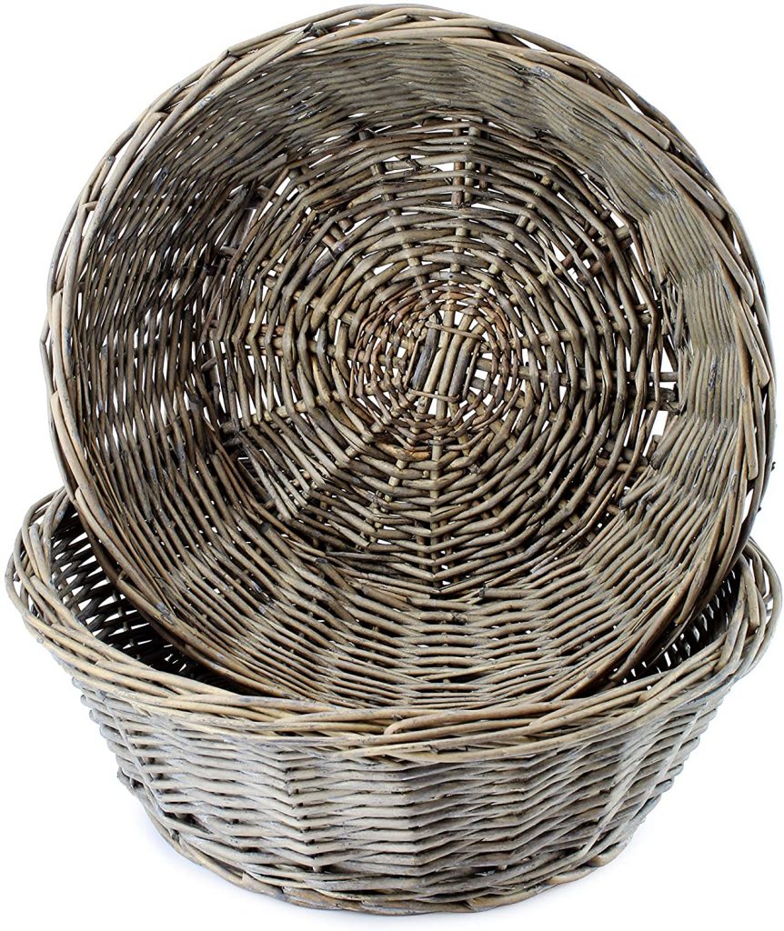 AuldHome Wall Hanging Pocket Basket