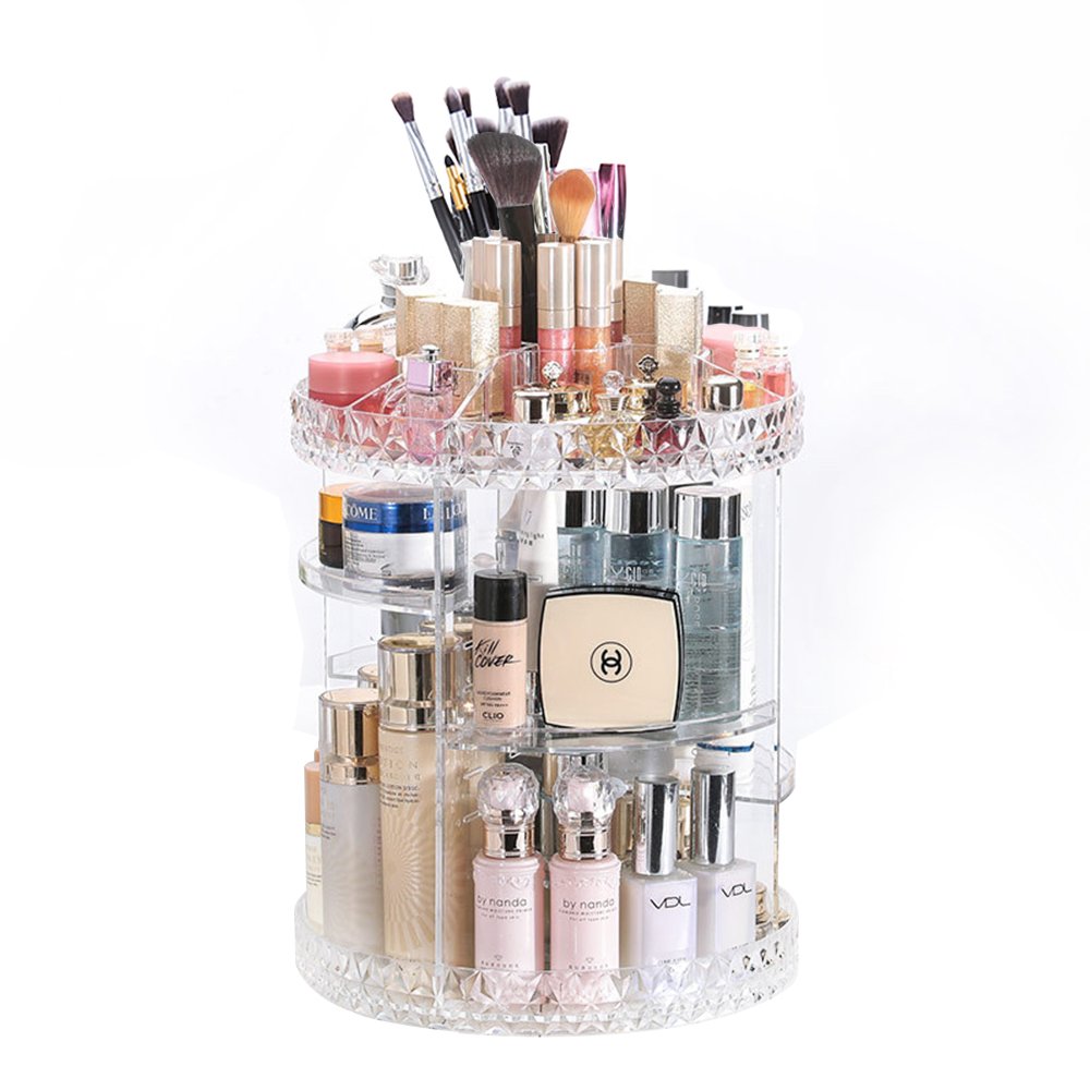 Rotating Makeup Storage,  Cosmetic Organizer