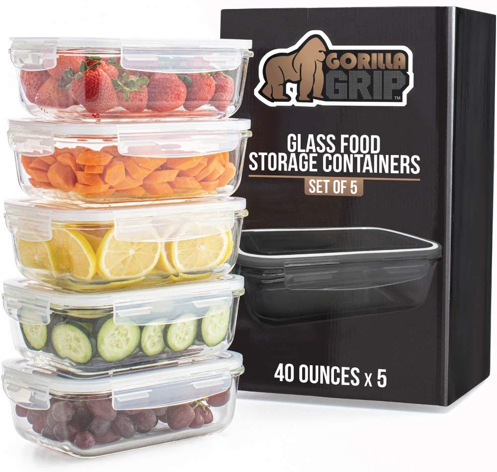 costco glass food storage set