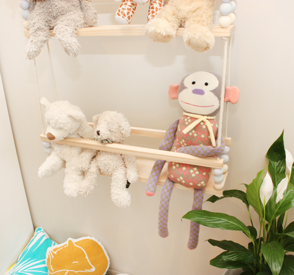 Plush Toy Swing, Toy Storage Ideas, Toy Organizer