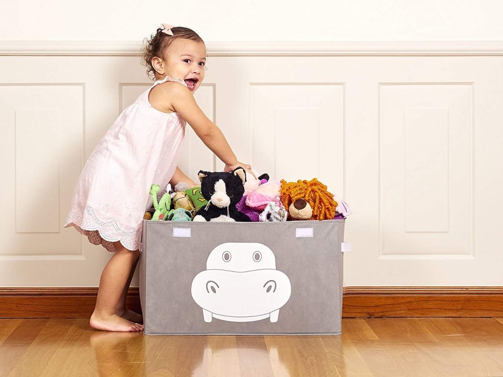 Kata Bird Collapsible Toy Box, Toy Storage Ideas, Toy Organizer