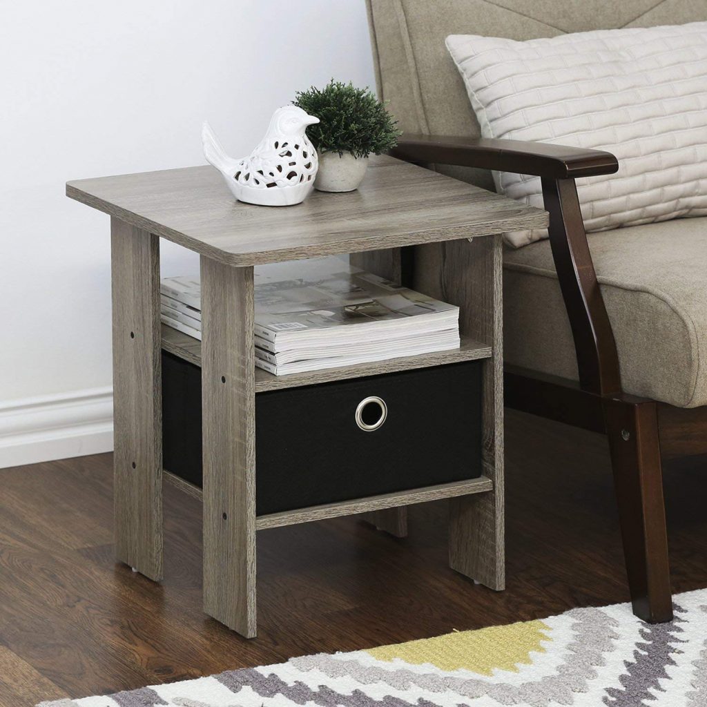 Rubbertree Bedside Table, Bedroom Storage Ideas, Bedroom Organizer