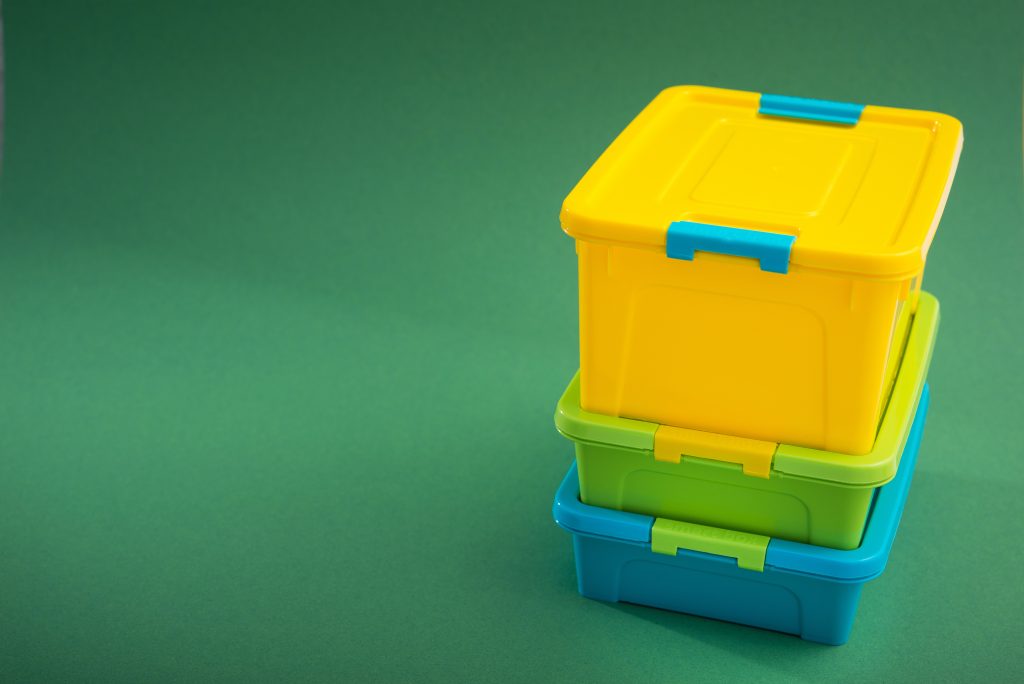 Plastic container box