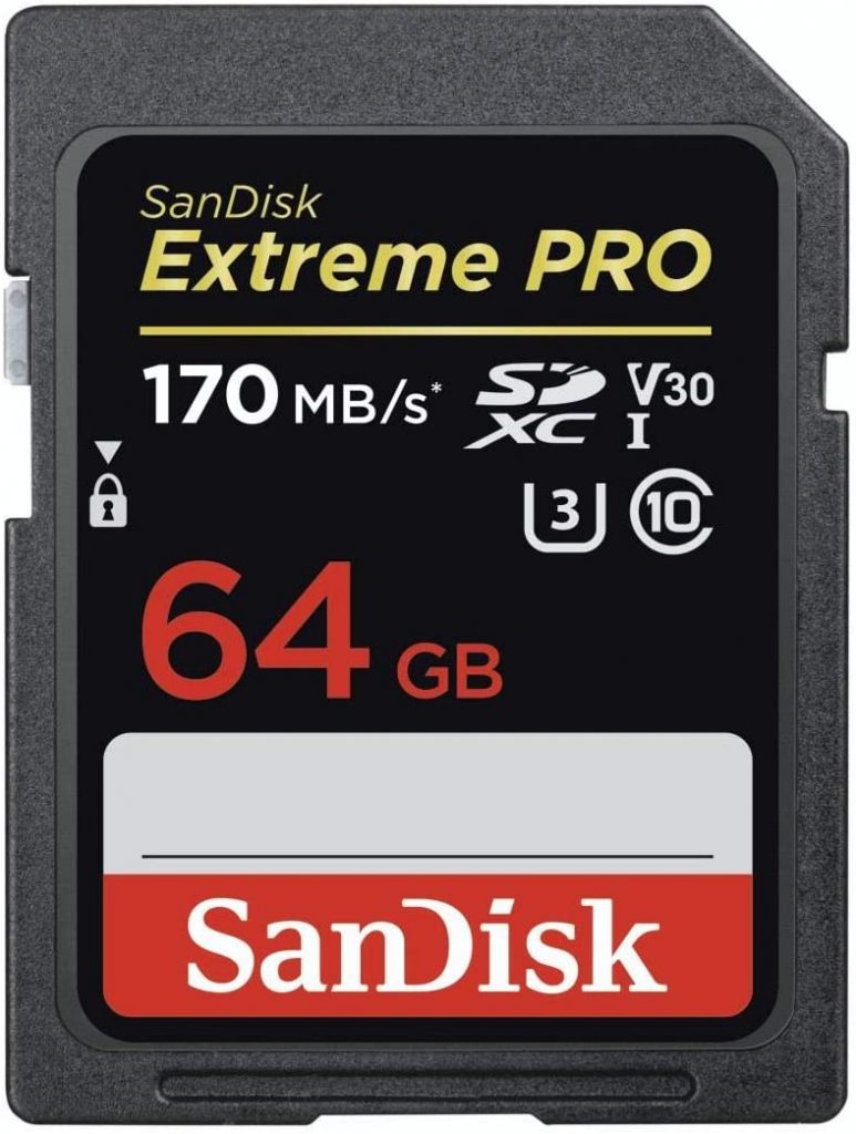 SanDisk 64GB Extreme PRO SD Card