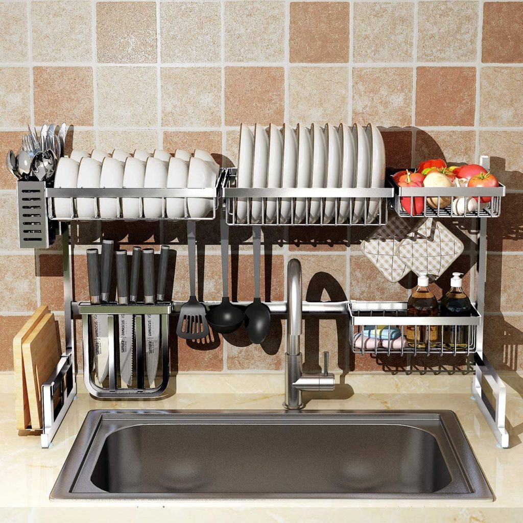 Over Sink(32") Dish Drying Rack