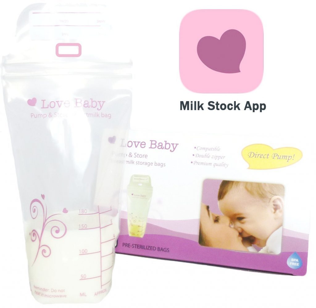 14. Love Baby Breastmilk Storage Bag