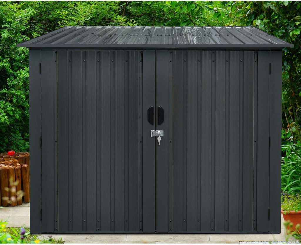Hanover Galvanized Bicycle Storage Shed