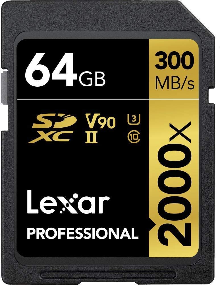 Lexar Professional 2000x 64GB SDXC UHS-II Card