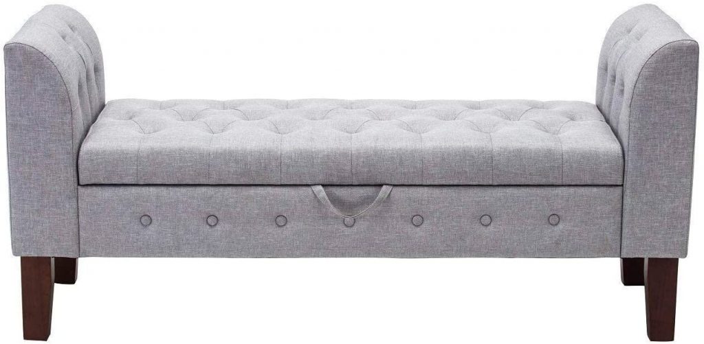 Changjie Furniture Modern Fabric Storage Bench