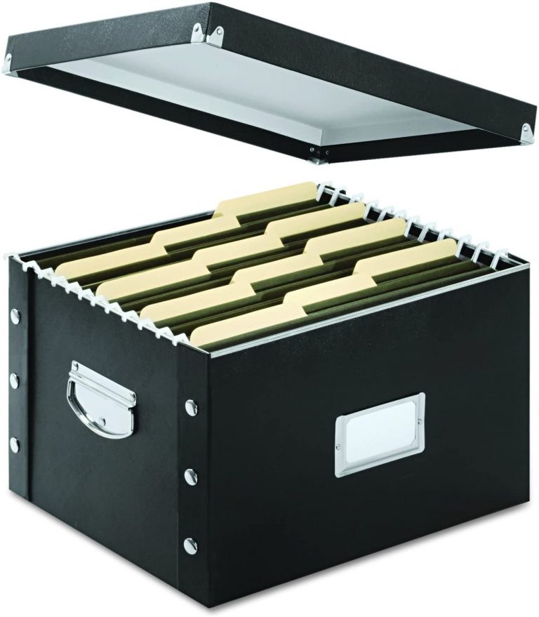 12 Best File Storage Boxes (2022 Edition) Storables