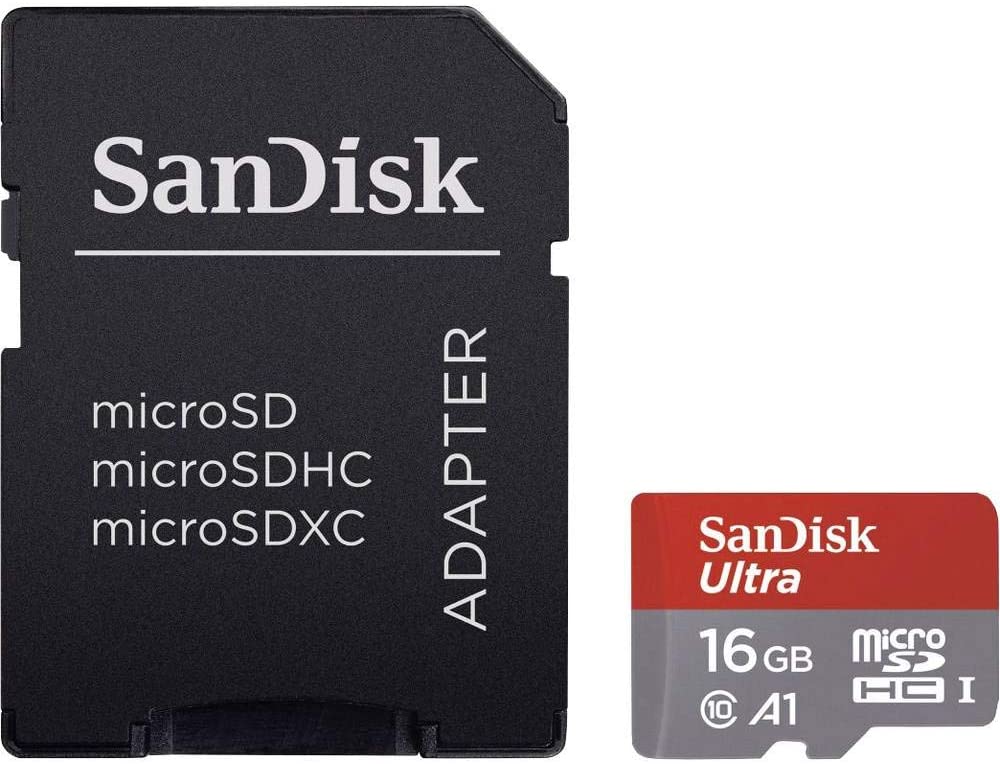 SanDisk 16GB Ultra MicroSDHC 