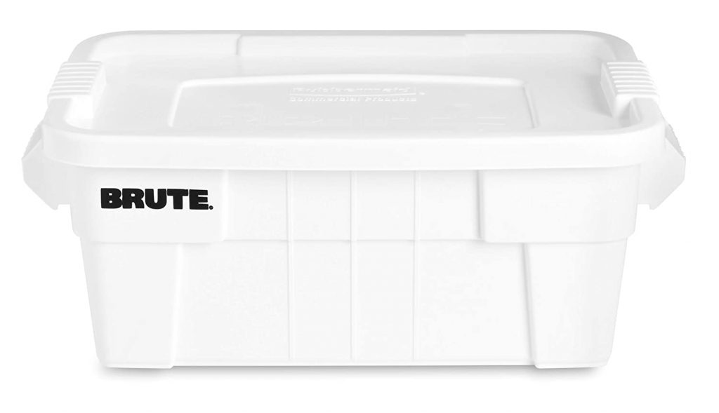  Rubbermaid Commercial FG9S3000WHT Brute Tote