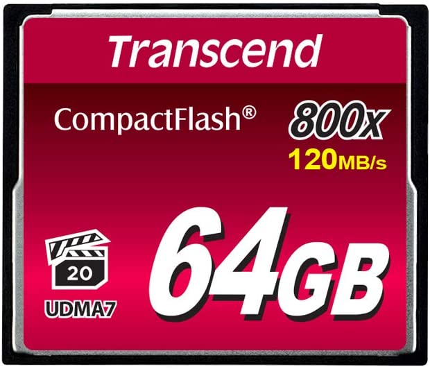 Transcend 64GB CompactFlash Memory Card