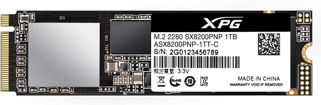 Adata XPG SX8200 SSD