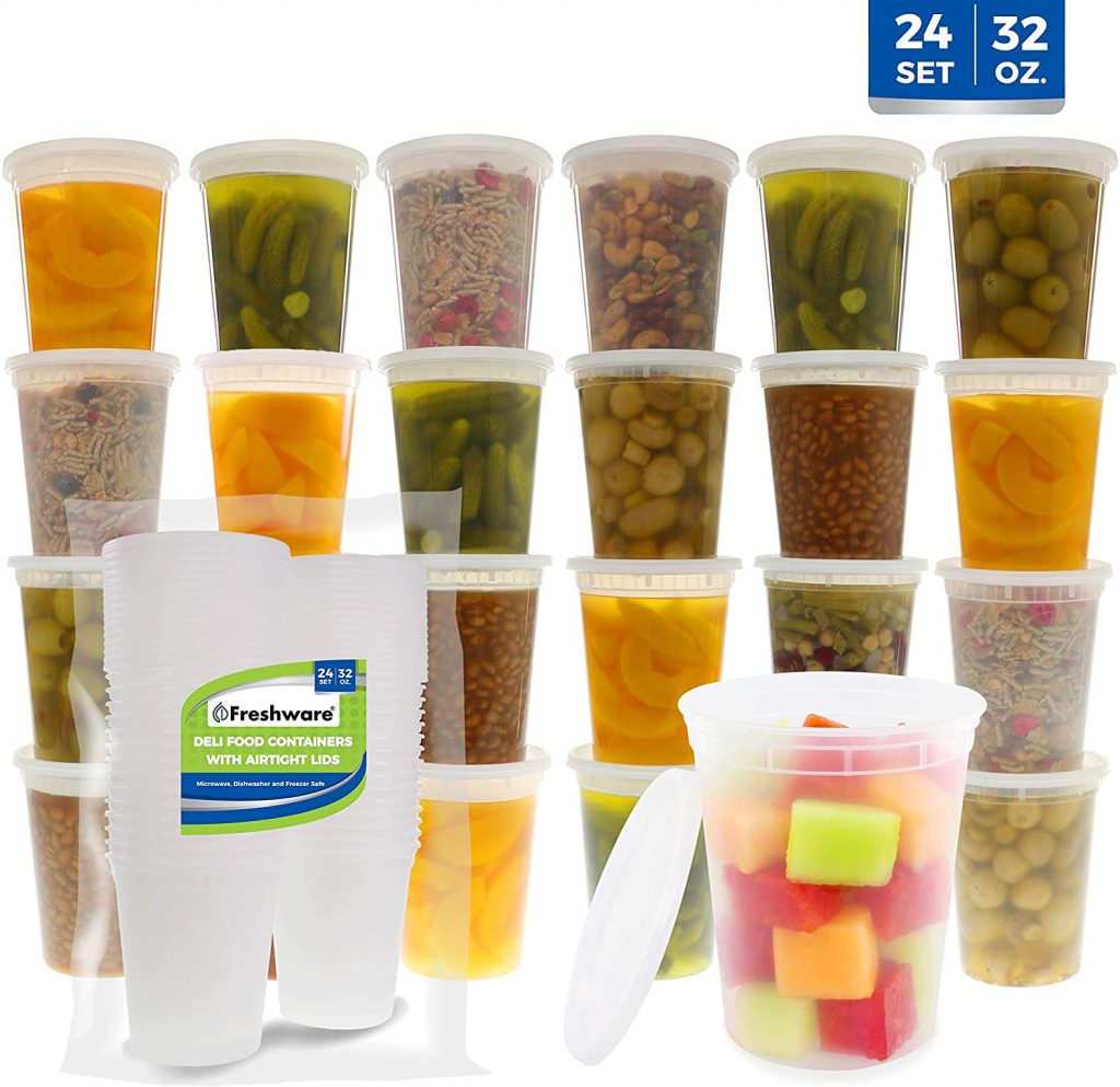  Freshware Food Storage Containers