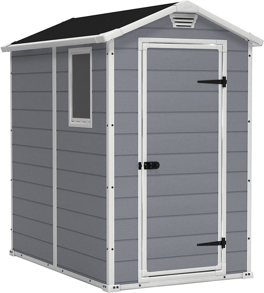  KETER Manor 4x6 Resin Outdoor Storage Shed 