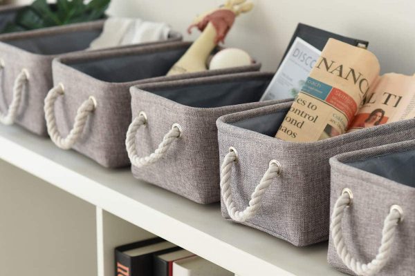 Top 25 Decorative Storage Baskets For A, Shelves With Baskets