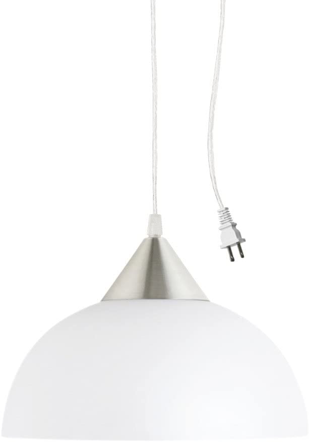 Globe Electric Amaris 1-Light Plug-In Pendant