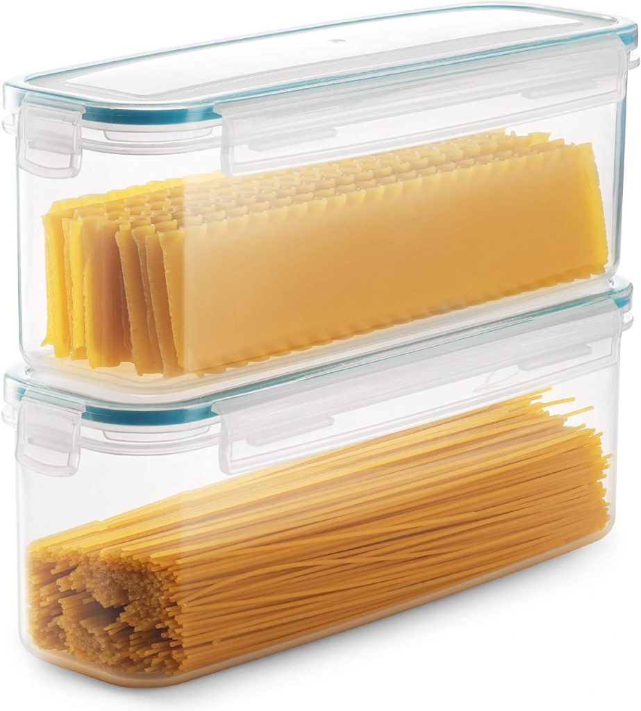 Komax Biokips Set of 2 Pasta Storage Containers