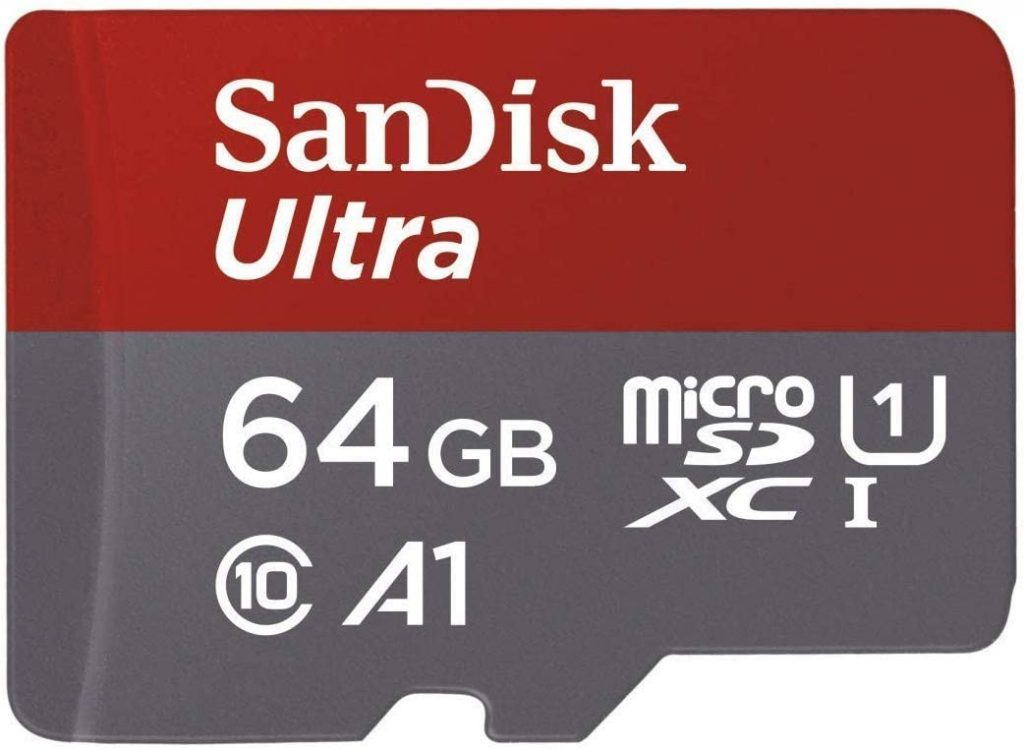 SanDisk 64GB MicroSDXC UHS-I Memory Card