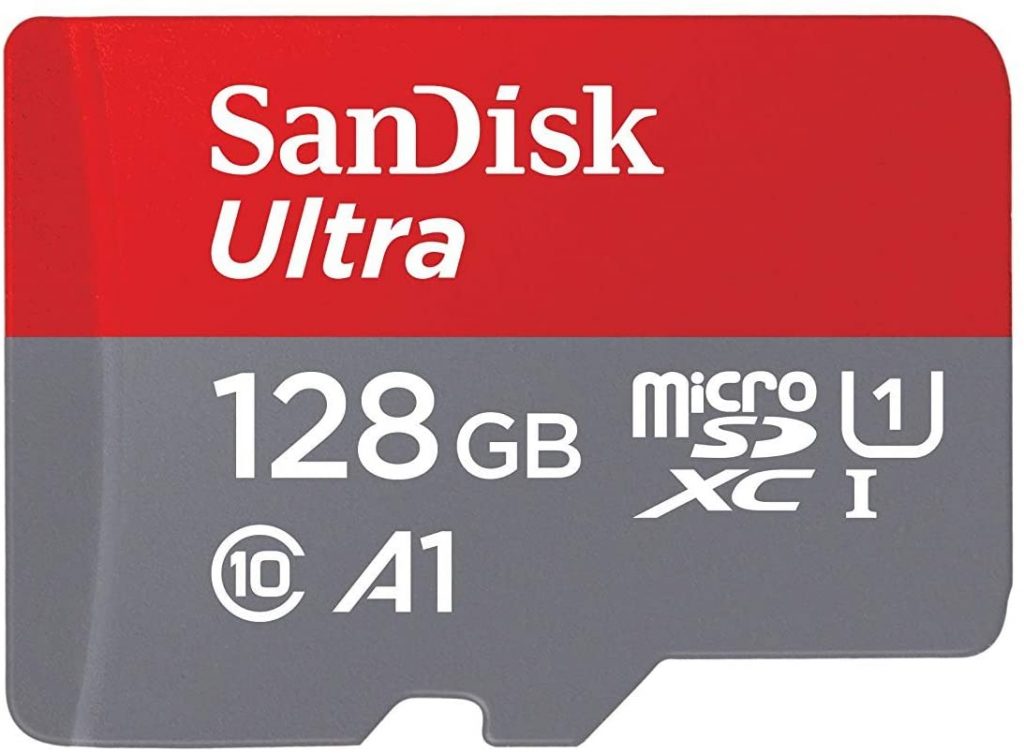 SanDisk Ultra 128GB microSDXC UHS-I Memory card