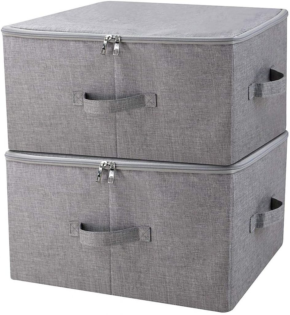 iwill CREATE PRO Folding Storage Box with Zip Lid and Handles