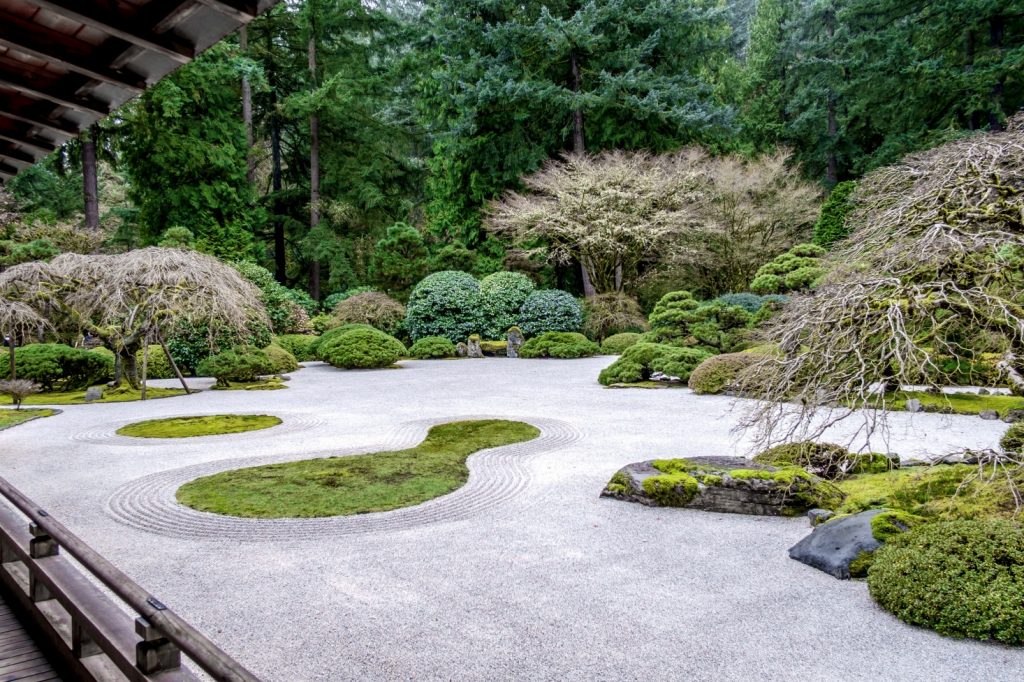 Japanischer Zen-Garten