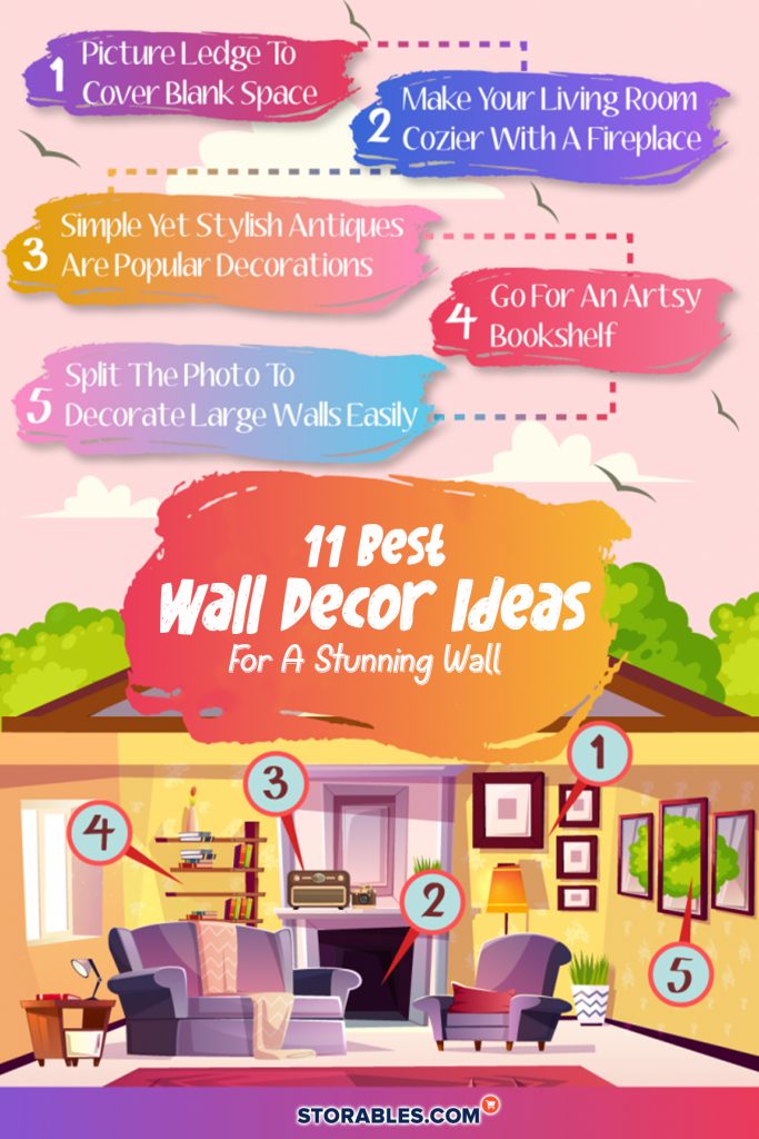 11 Best Wall Decor Ideas For A Stunning Wall - Infographics