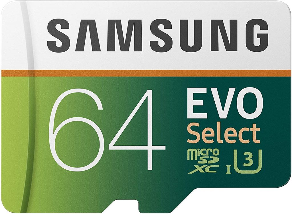Samsung MicroSDXC EVO Select Memory Card